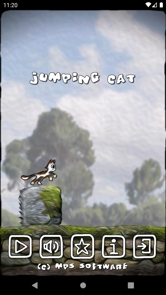 Jumping Cat